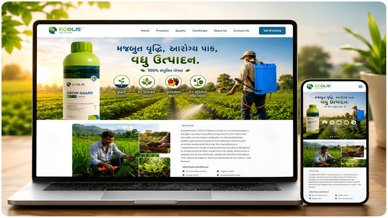 Ecolis – Agriculture Productivity Platform Development